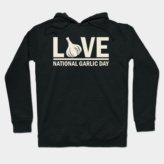 National Garlic Day Hoodie by valentinahramov